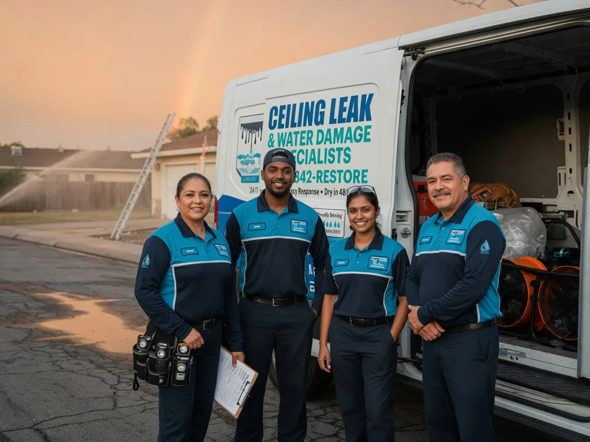 Ceiling Leak Cleanup company in Deford, MI