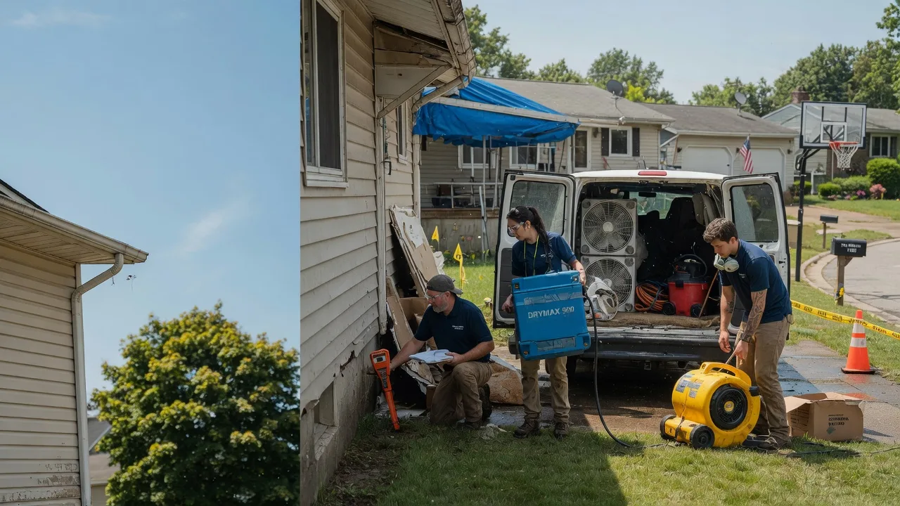 Ceiling Leak Cleanup in Deford, MI near me
